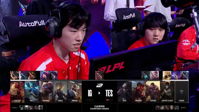 LPL第三赛段 IG vs TES_02