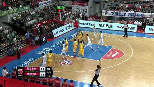 《CBA全场集锦》【得分】你来我往 巴赫拉米快速进攻