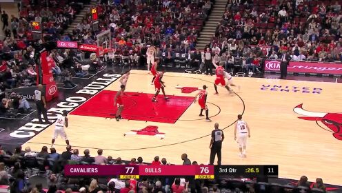 《NBA全场集锦》【球星】克拉克森vs公牛集锦 戏耍防守球员18+7+6