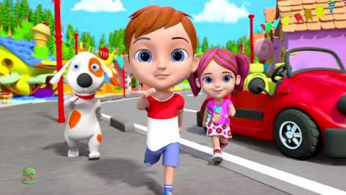 Wheels on the Bus - Cartoon Nursery Rhymes for Kids by Little Treehouse
