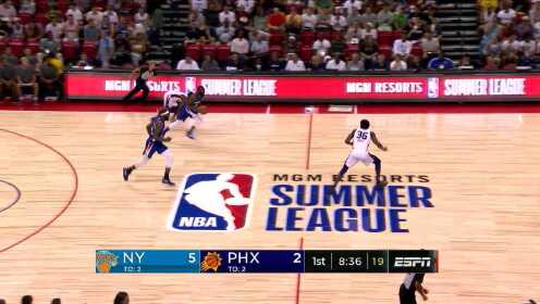 《NBA全场集锦》【扣篮】当我们好欺负呢？罗宾逊蹬地暴起双手撕裂扣篮