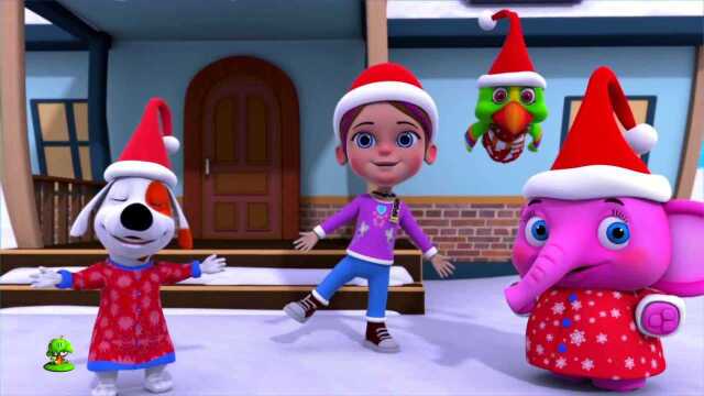 Jingle Bells Jingle Bells | Christmas Songs For Toddlers | Xmas Video For Babies by Little Treehouse