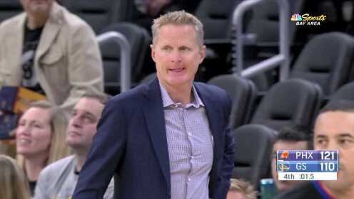 《NBA全场回放》【纯享】太阳vs勇士精华回放 库里手腕骨折伤退