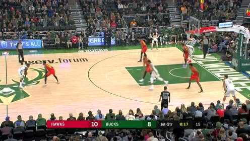 《NBA全场集锦》【得分】埋伏底角继续投 大洛佩兹三分神准怎么投都有