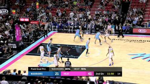 《NBA比赛集锦》【扣篮】鲍曼隐蔽分球制导斯佩尔曼 后者稳住手感起飞扣篮