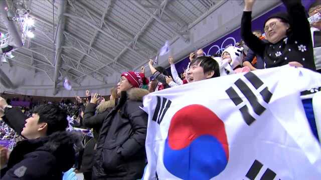 平昌冬季奥运会短道速滑集锦 芳塔娜夺冠武大靖破纪录