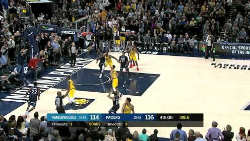《NBA全场集锦》出人意料的结局 沃伦兰姆争球配合助步行者绝杀比赛