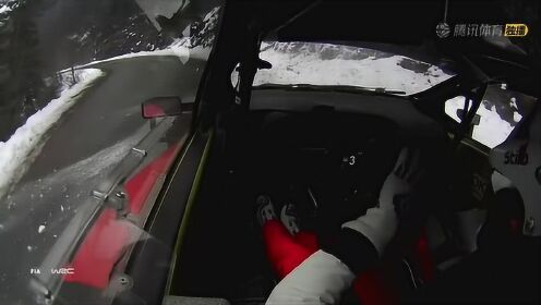 WRC蒙特卡洛9-10赛段：雪山赛道事故频频 埃文斯完成反超