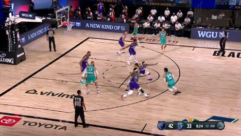 《NBA全场集锦》【原声】灰熊115-124爵士 灰熊惨吞连败季后赛岌岌可危