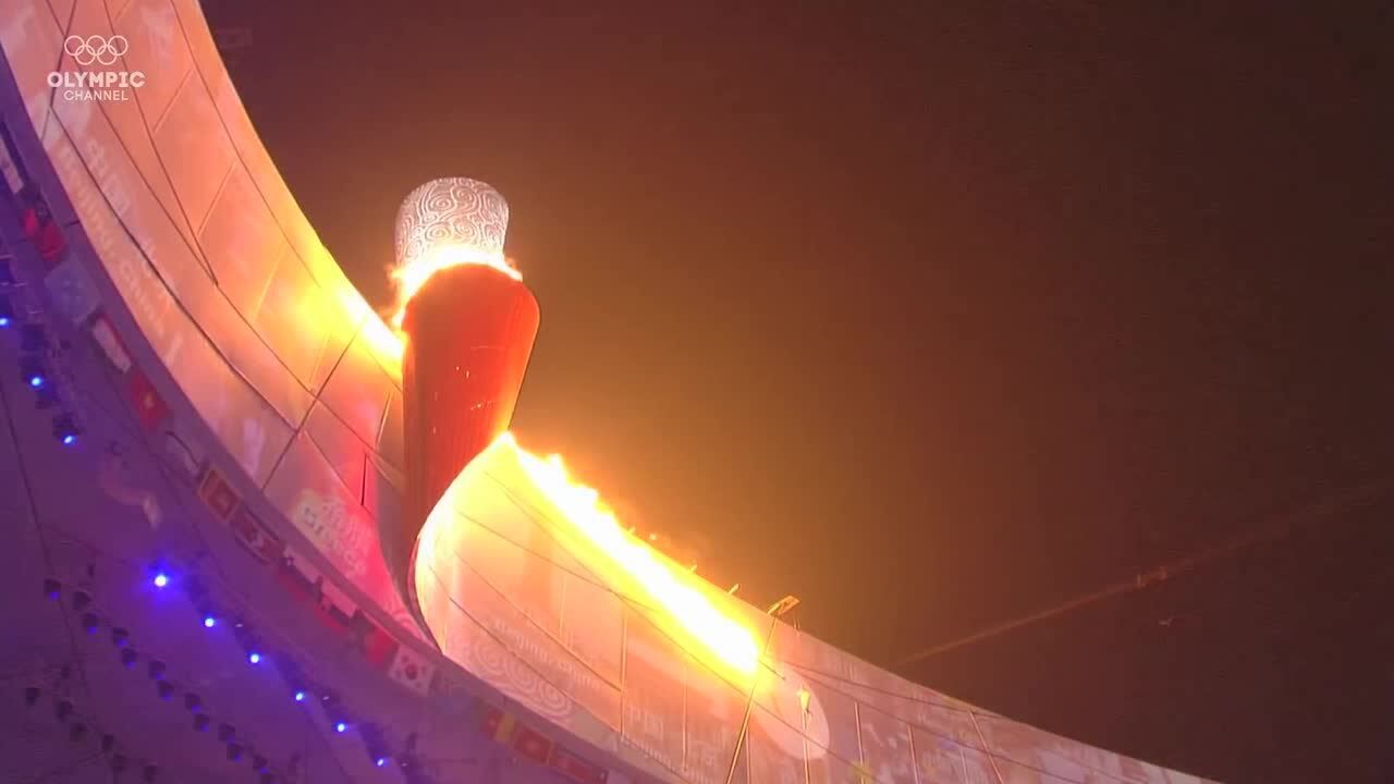 12年过去再看依然热泪盈眶！回顾08奥运开幕李宁点燃主火炬_高清1080P在线观看平台_腾讯视频