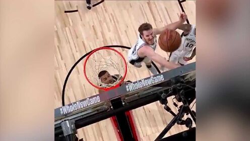 《NBA全场集锦》珀尔特尔旱地拔葱送钉板血帽 德罗赞指东打西连线沃克上篮得手