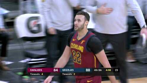 《NBA全场集锦》骑士vs灰熊第4节 英文原声回放