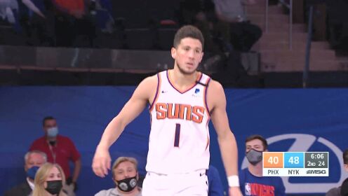 《NBA全场集锦》【纯享】太阳vs尼克斯精华回放 布克33分保罗20+6太阳逆转取胜