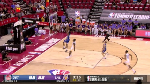 《NBA全场集锦》一条龙纵横全场 塔克突破暴扣无人可挡