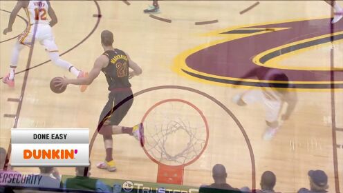 《NBA全场集锦》天空才是极限！阿伦脚踩弹簧接球暴扣已是常规操作