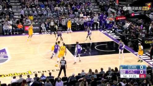 《NBA全场集锦》遇强则强 巴恩斯梅图守护禁区将爵士双星无情拒绝