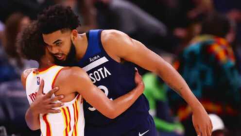 《NBA全场集锦》【原声】老鹰121-110森林狼 老鹰全队手感火热25记三分力克森林狼