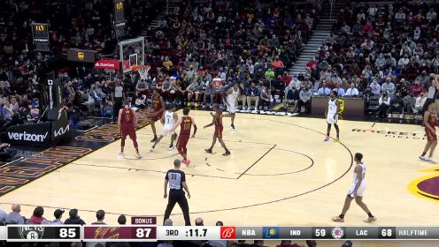 《NBA全场集锦》【原声】篮网107-114骑士 骑士6人得分上双胜篮网取5连胜