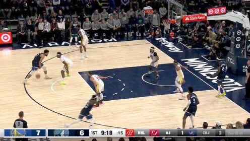 《NBA全场集锦》【球星】这就是奥尼尔的感觉吗？唐斯统治内线狂砍39分大胜勇士
