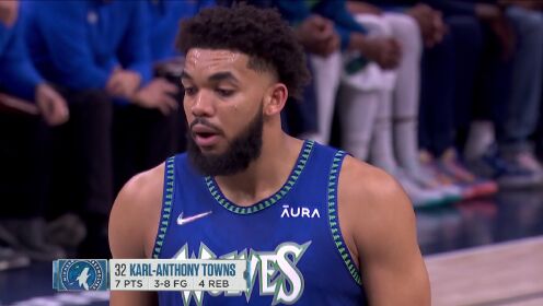 《NBA全场集锦》灰熊vs森林狼第2节中文解说回放