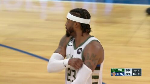 《NBA全场集锦》雄鹿vs尼克斯中文解说全场回放