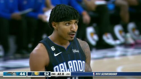 《NBA全场集锦》魔术vs步行者第2节中文解说回放