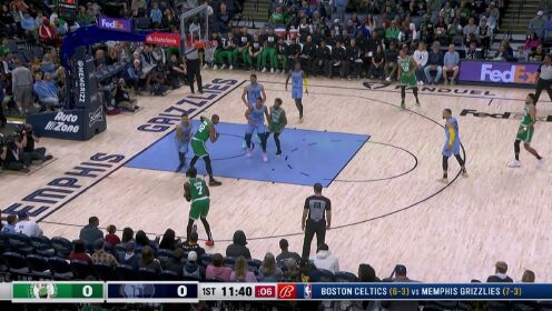 《NBA全场集锦》【球星】塔图姆vs灰熊集锦 全场39分上演反击战斧劈扣