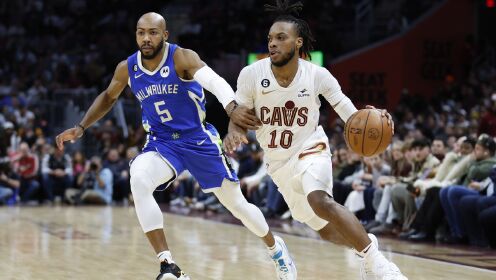 《NBA骑士》【球星】加兰vs雄鹿集锦 全场23+4闪转腾挪跳投命中