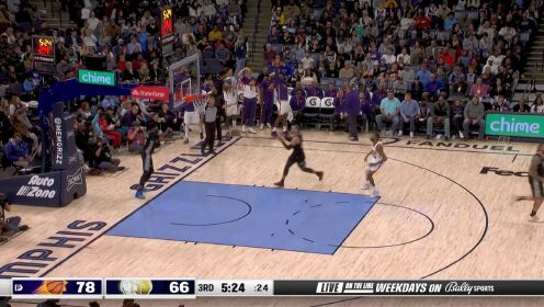 《NBA全场集锦》大哥出马一个顶俩！保罗外线架炮连续轰进两记三分