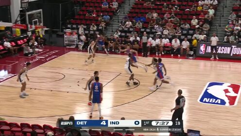 《NBA全场集锦》主打的就是一个出其不意 萨瑟连线南格单手暴扣