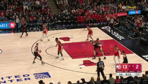 《NBA全场集锦》怎么没人防我？ 贝弗利底线接球三分抬手就有