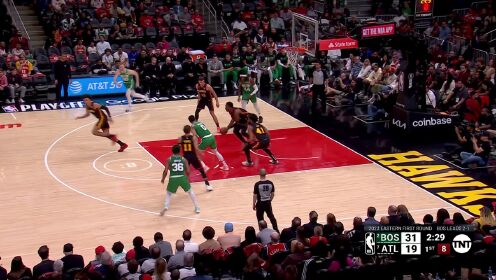 《NBA全场集锦》凯尔特人vs老鹰第1节中文解说回放