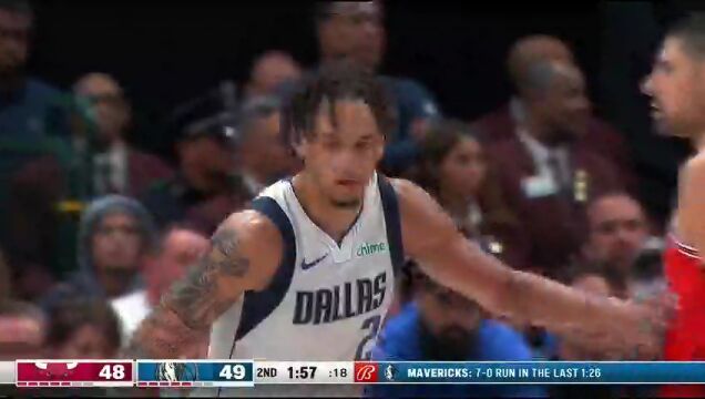 公牛vs独行侠英文原声全场回放