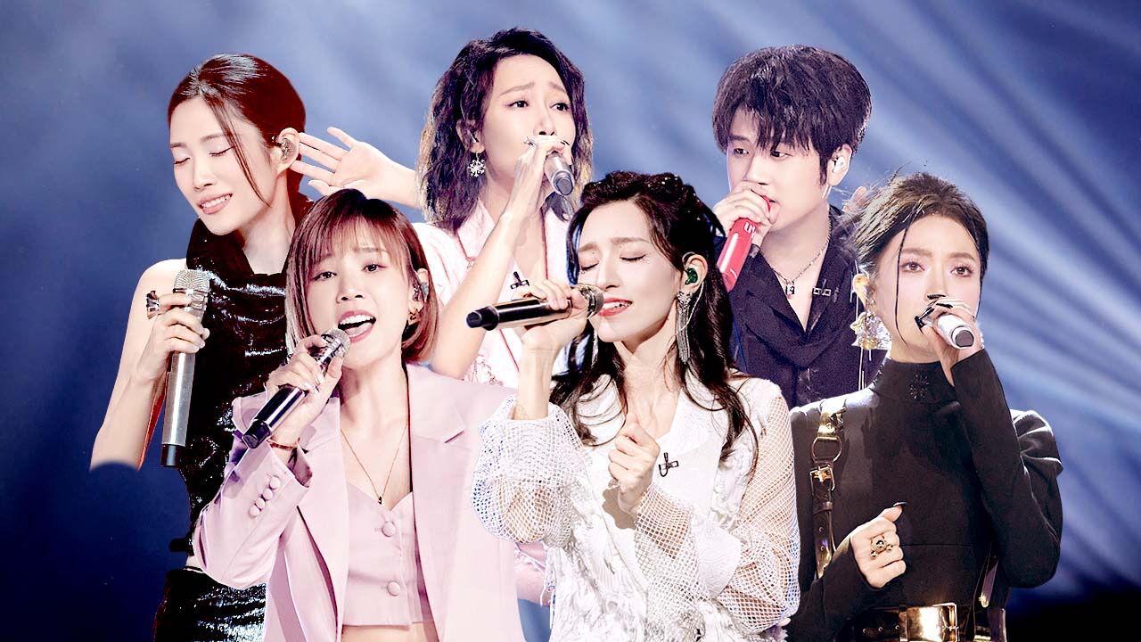 百分百歌手梁心颐下雨天大合唱