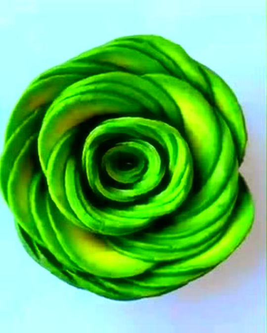 10秒就会的水果切花技艺