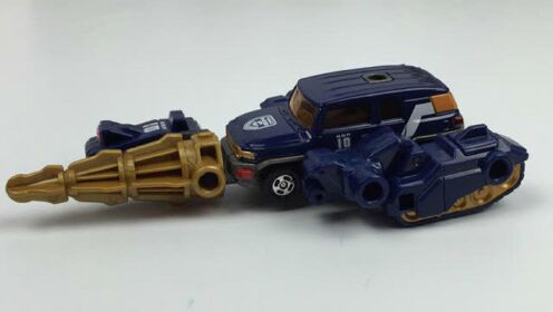 哆啦盒子玩具时间：TOMY多美卡变形恐龙小汽车模型 变形汽车