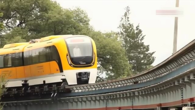 韩国的磁悬浮列车,看着好简陋