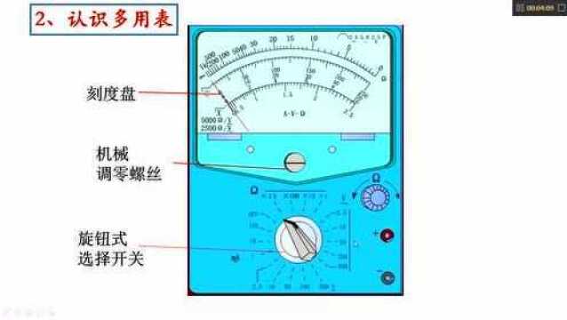 多用电表的使用_腾讯视频