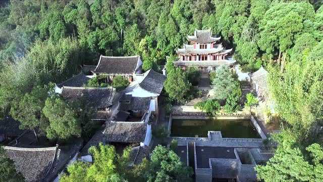 石屏县秀山寺环境整治设计隐于自然间与历史间的禅修室