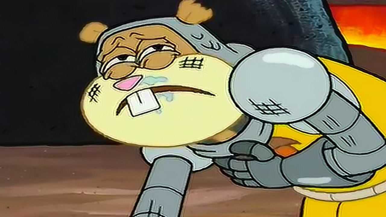 海绵宝宝黑骑士也要学习无影脚想要拜海绵宝宝为师