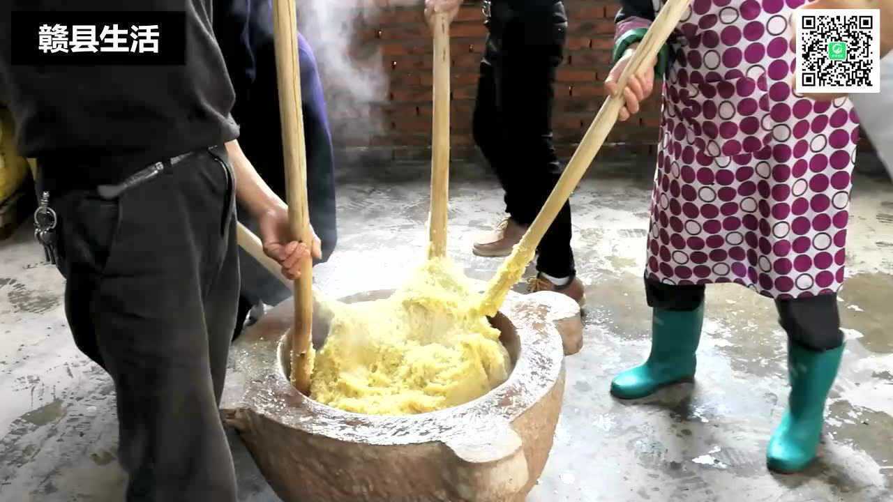 舌尖上的美食带你走进赣南特产黄元米果