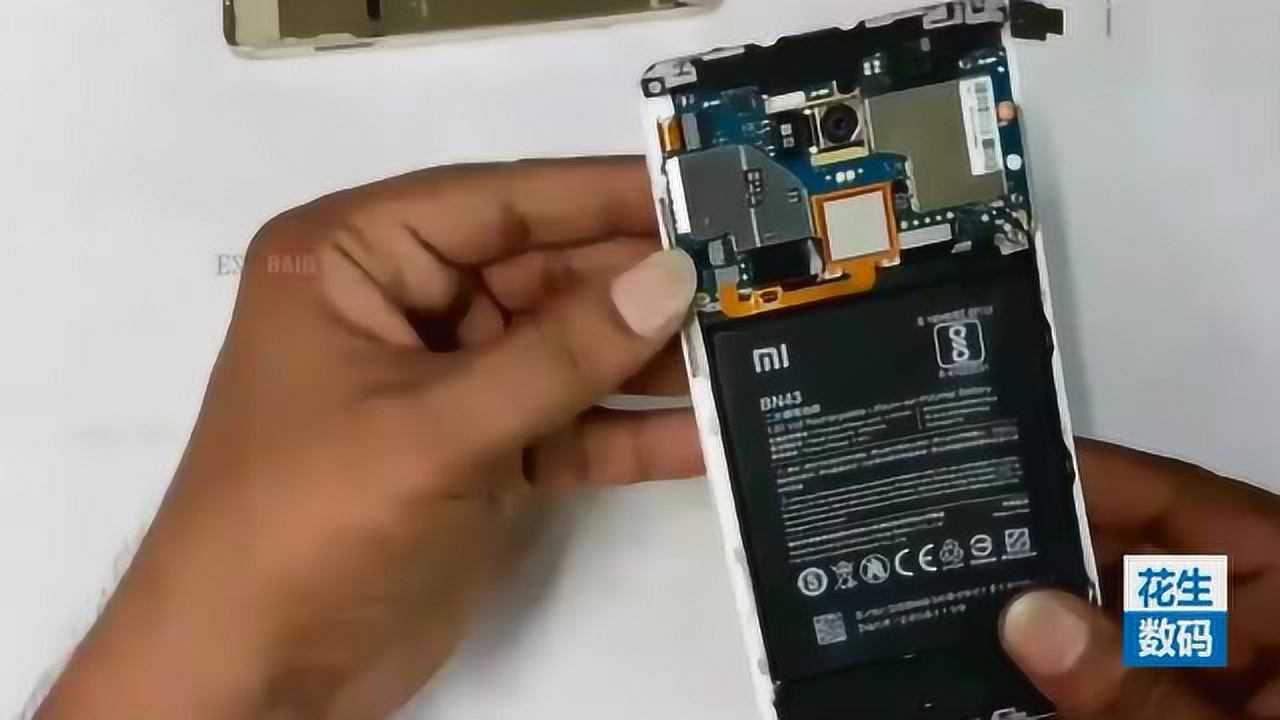 红米note4x更换内置电池视频教程redmi手机拆机说明