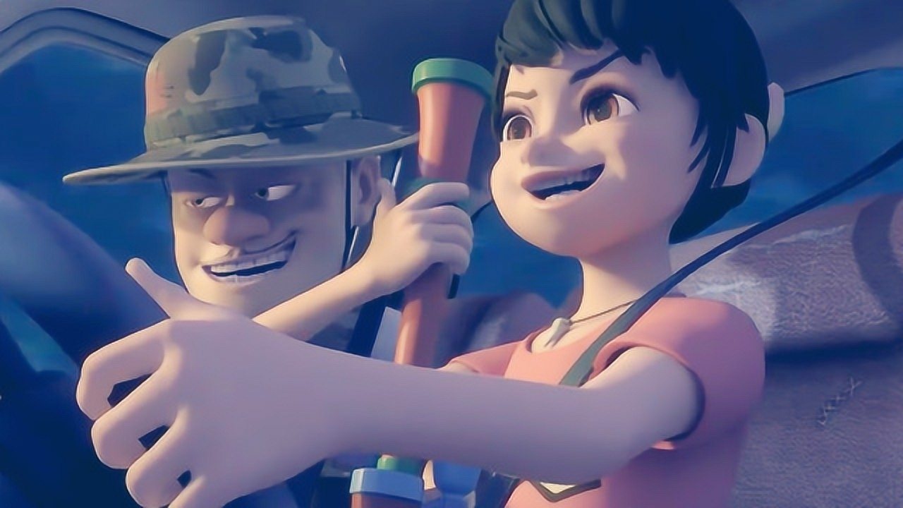 熊出没之探险日记熊大误以为赵琳是来抓东北虎决定把她赶出森林