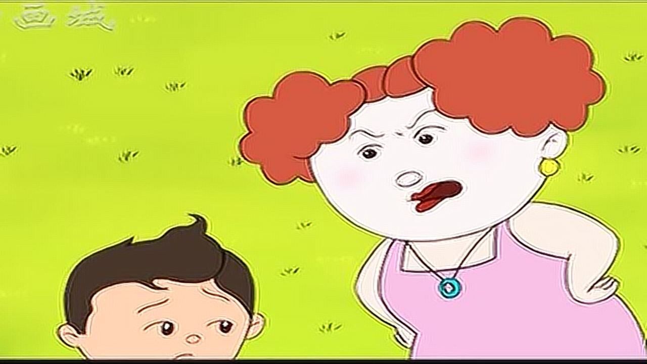大耳朵图图:壮壮妈妈说着壮壮,壮壮一脸委屈的表情_高清1080P在线观看平台_腾讯视频