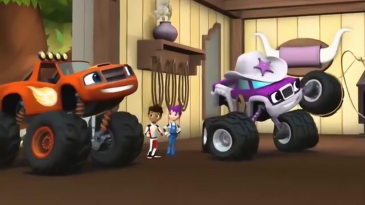 旋风战车队:盖比给飚速介绍了6辆怪兽赛车