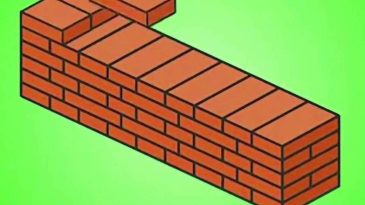 泥瓦工基础知识一顺一丁24墙砌砖法要领快来涨知识