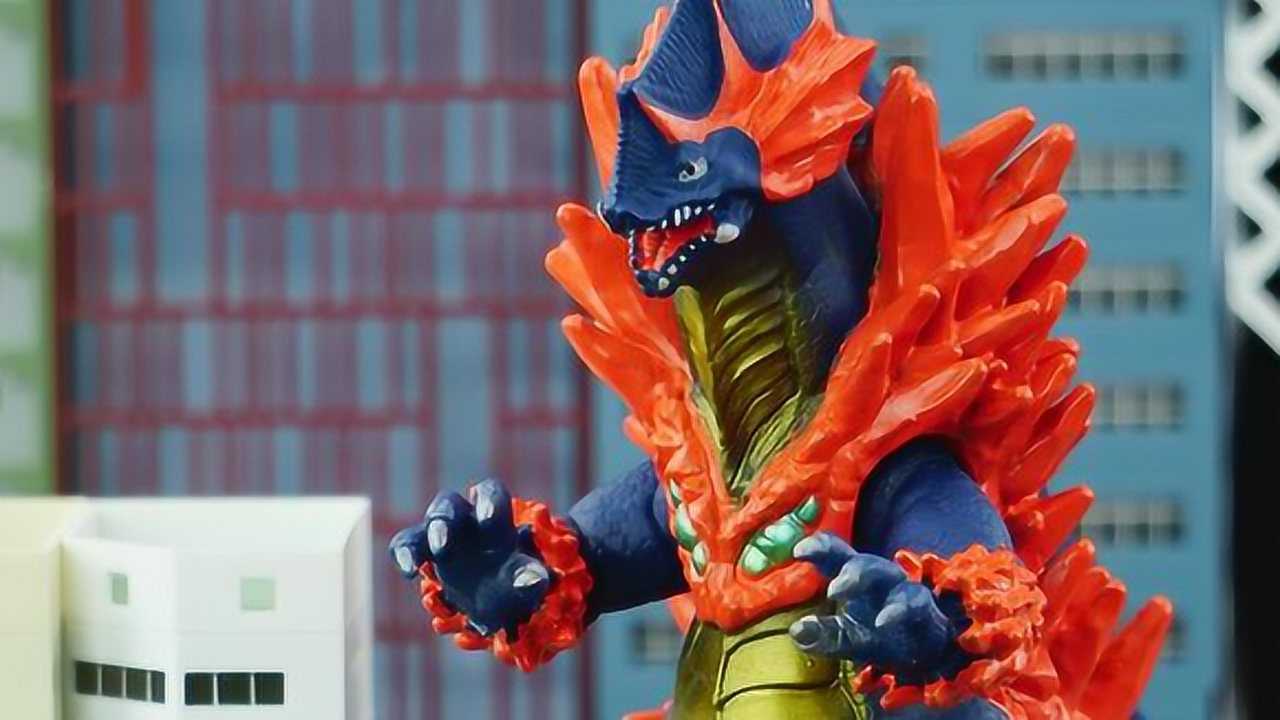 奥特曼怪兽系列之超级克隆怪兽奈奥扎尔斯软胶人偶