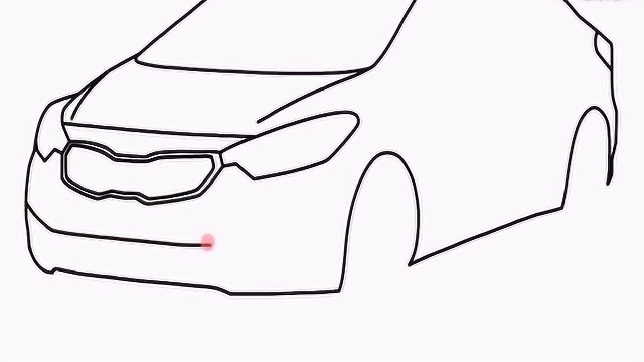 起亚k3车主是时候学一下如何画辆自己的车了