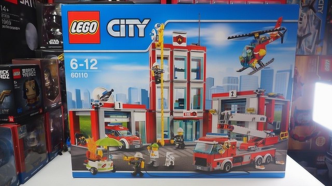 坏雪的乐高仓库 乐高lego 乐高城市消防总局评测