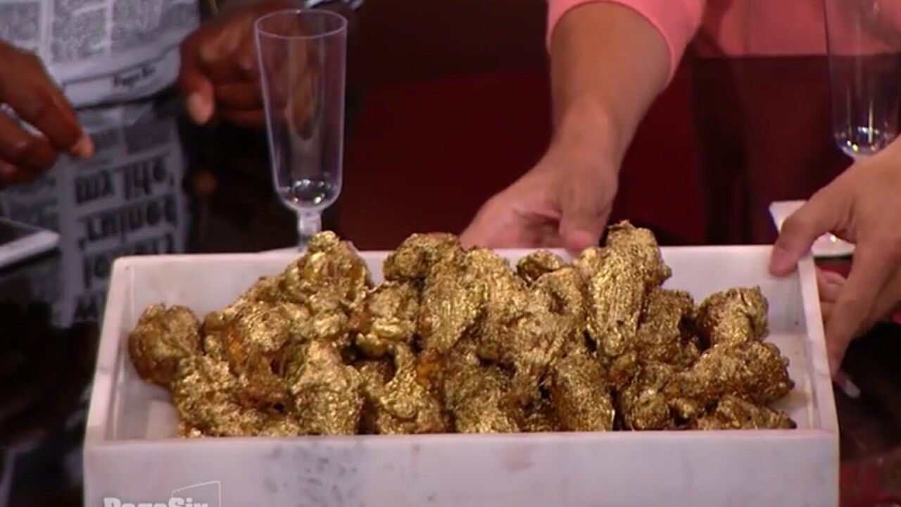 美国"食神"自创24k金粉鸡翅定价6千 网友惊呼吃不起